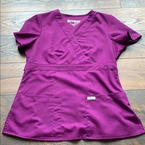 Greys Anatomy Scrub Top
